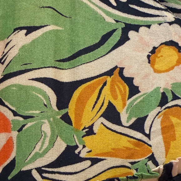 NWT Patrons of Peace Coral Bloom Floral Boho Sundress in Orange, Green & Black - Picture 10 of 11